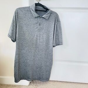 gray golf shirt thin material (M)​​